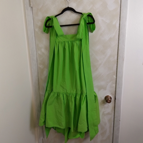 XS Oversized Sundress By Christopher John Rogers POCKETS Little - Picture 2 of 11